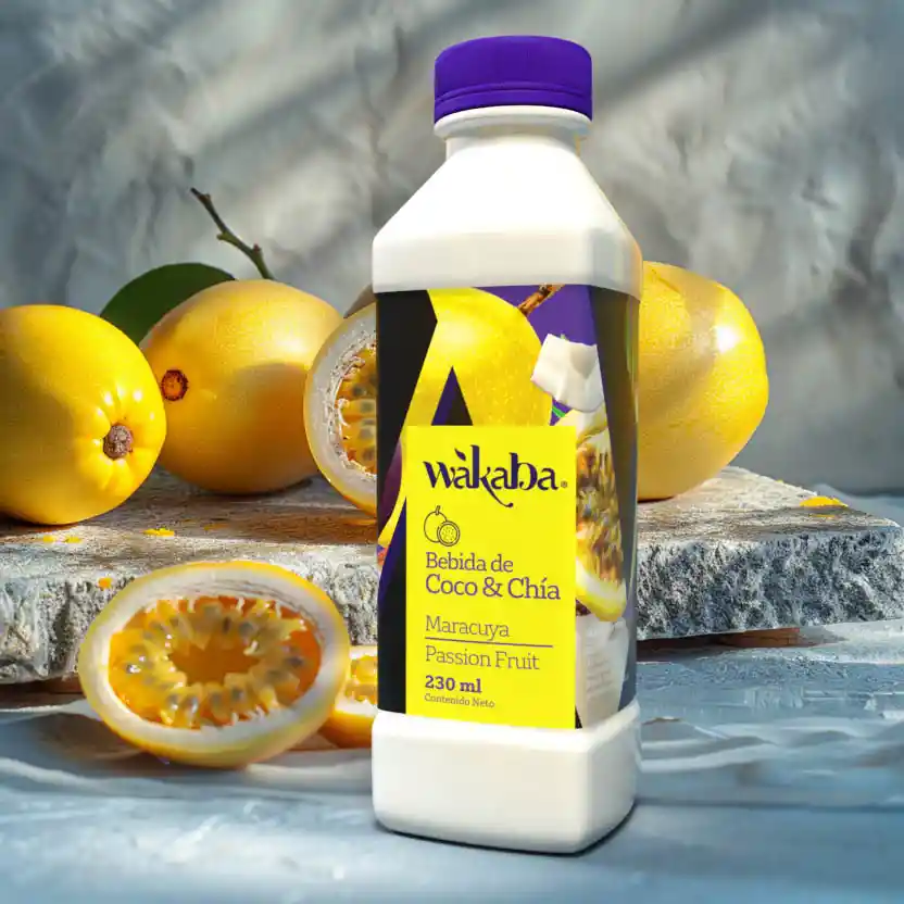 Bebida de Coco-Chia Maracuyá