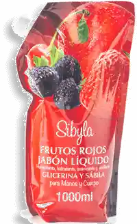 Sibyla Jabón Liquido Frutos Rojos