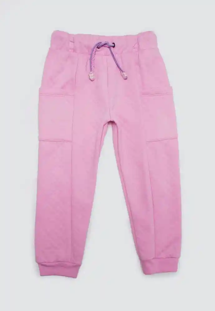 Jogger 9/12meses-rosado