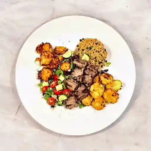 Bowl De Kabab De Cordero Ensalada