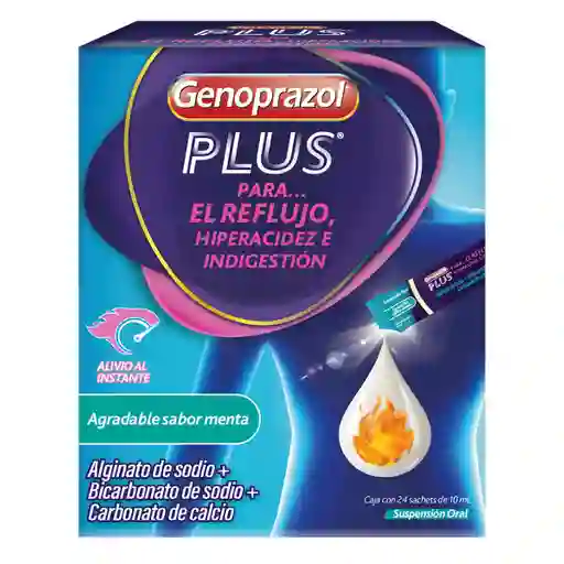 Genoprazol Plus Caja X 24 Sachets