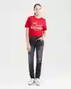 Camiseta Sunset Graphic Tee Rojo Chili Oscuro T. S Chevignon