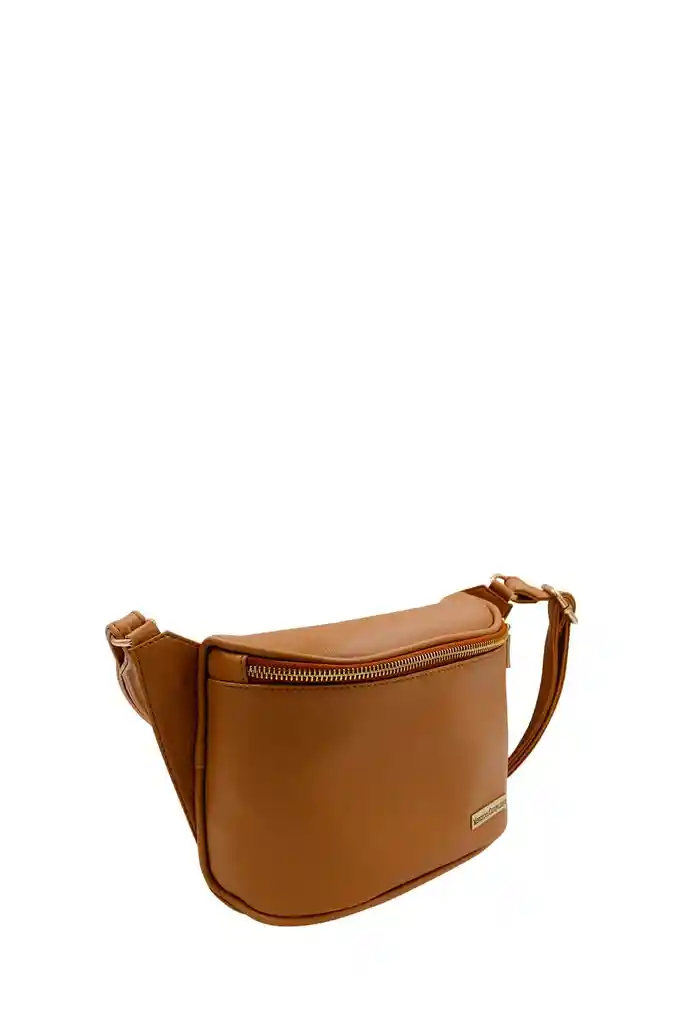 Bandolera Beige Para Mujer Shine