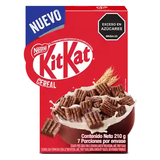 Cereal KITKAT sabor a chocolate y galleta x 210g