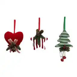 Adorno Colgante Corazón Estrella y Árbol Finlandek Hb-230312abc