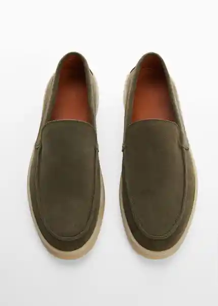 Zapatos Easy Khaki Talla 46 Hombre Mango