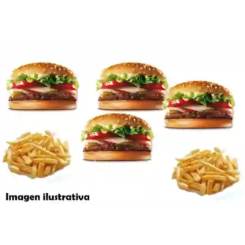 Combo Familiar de Burger