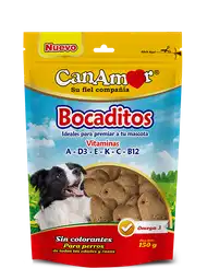 Can Amor Snack para Perro Bocaditos Omega 3