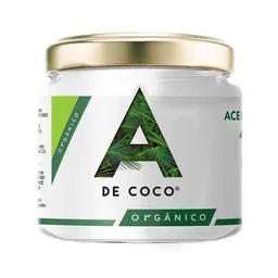 A De Coco Aceite de Coco Extra Virgen Orgánico