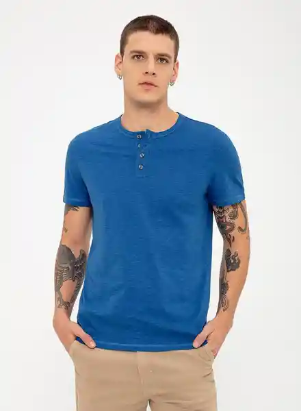 Gef Camiseta Hombre Color Azul 656578