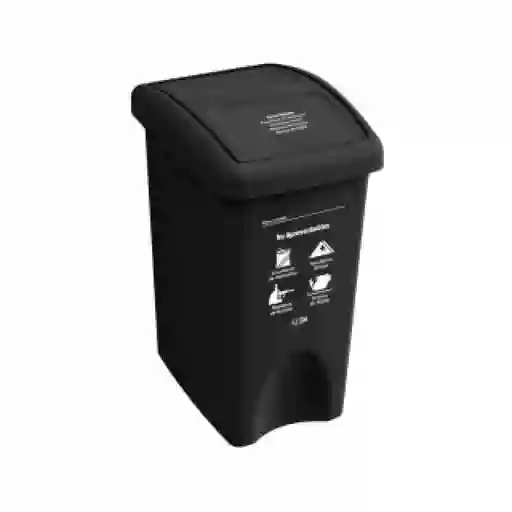 Estrabins Papelera de Vaivén 4 Negro 1042516