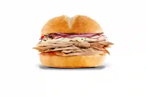 Sánguche Pavo a la Leña