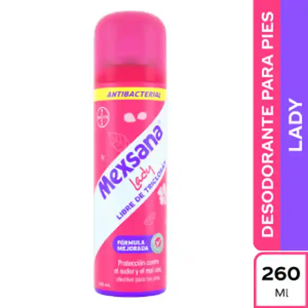 Mexsana Spray Lady Cuidado de Pies Und x 180 ml