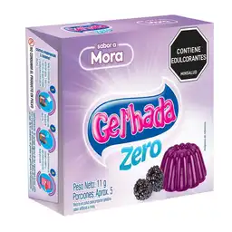 Gel Hada Gelatina Zero Sabor a Mora