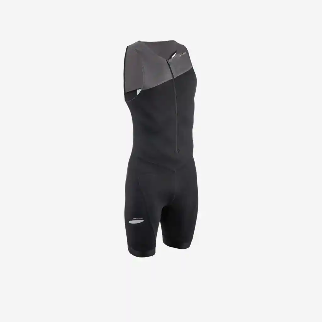 Traje Triatlón Trifunción Sd Hombre Van Rysel -negro Gris