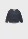 Cardigan Texas Navy Talla 63 Niños Mango