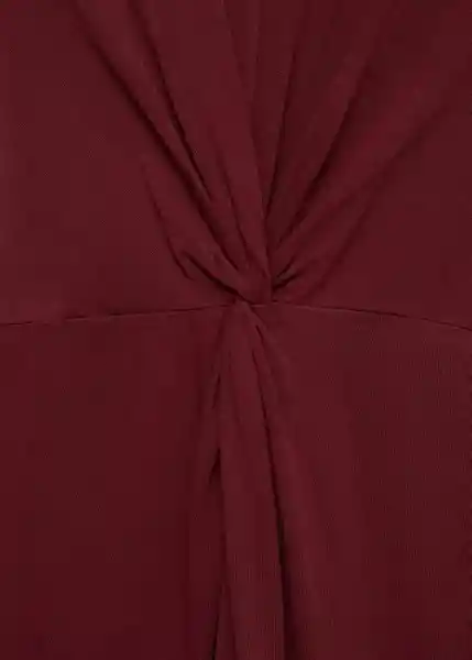 Vestido Fertina Granate Talla XS Mujer Mango