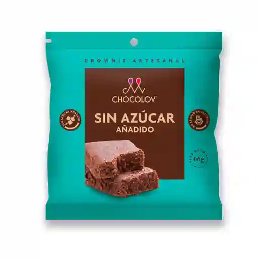 Chocolov Brownie Artesanal sin Azúcar