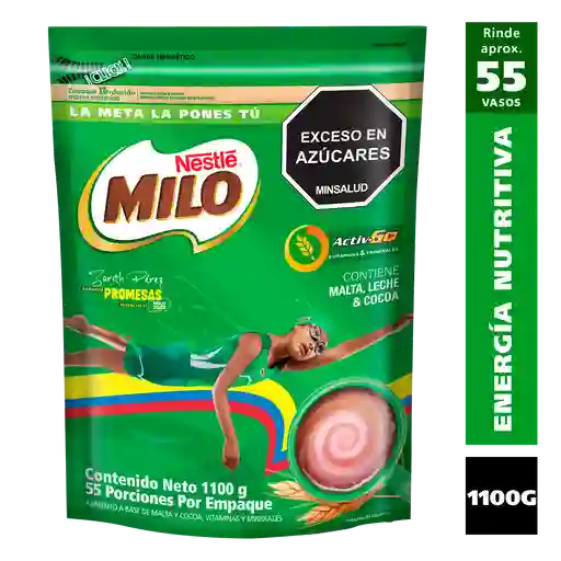 Bebida en polvo MILO x 1100g