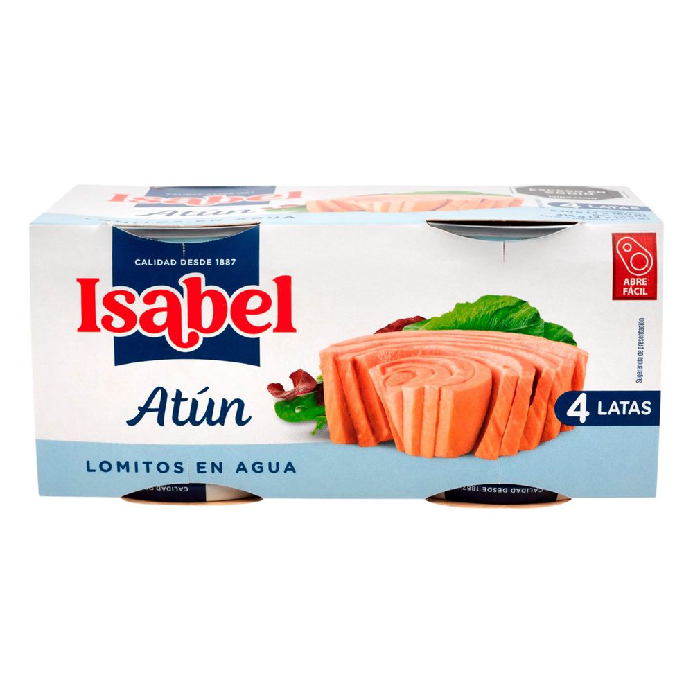 Lomitos Isabel Atun Agua (0.416 Gr)