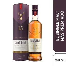 Glenfiddich Whisky 18 Años Single Malt 750 Ml