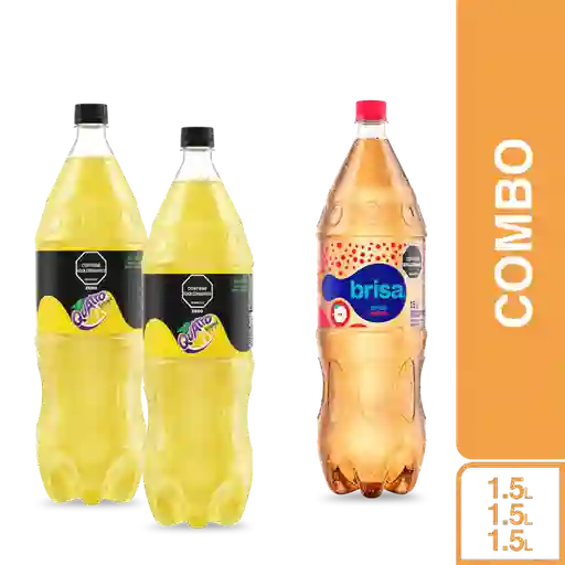 Combo Quatro Toronja Zero 2 Und + Agua Brisa Manzana 1.5 L