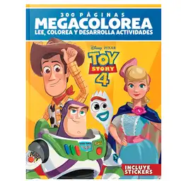 Disney Pixar Toy Story 4 Megacolorea 300 Paginas