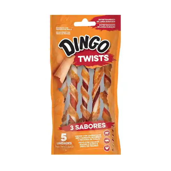 Dingo Snack Twist 3 Sabores