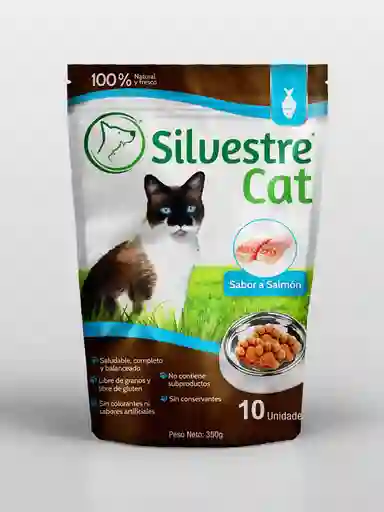 Silvestre Cat Snacks para Gato Sabor a Salmón