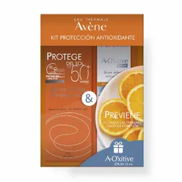 Avene Kit de A-Oxitive Serum Antioxidante + Protector Solar Anti Edad FPS 50