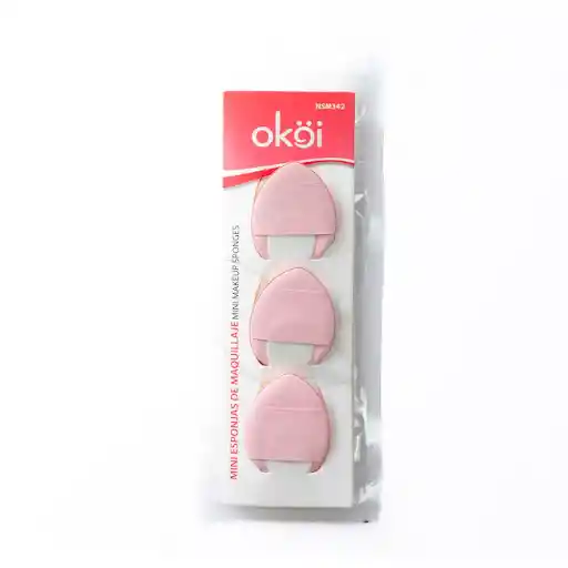 Mini Esponjas de Maquillaje Okoi Set