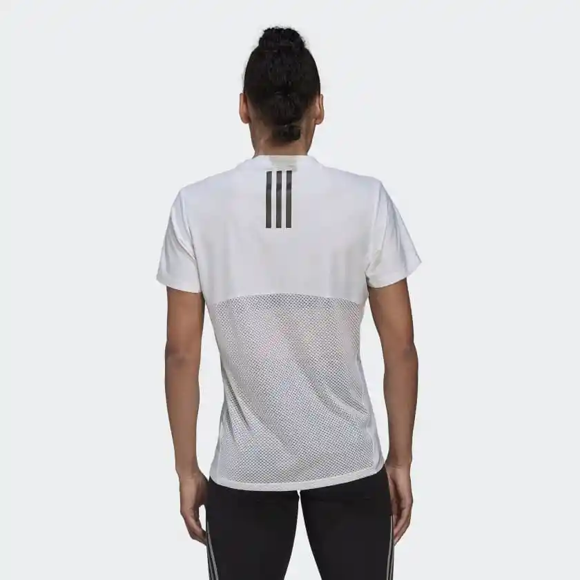 Adi Runner Tee Talla S Camisetas Blanco Para Mujer Marca Adidas Ref: Hl1467