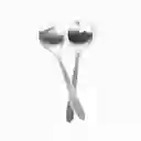 Set de Servidoras Plateado 23176 Ambiente Gourmet