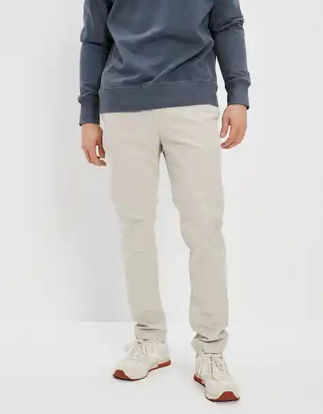 Pantalón Hombre Beige Talla 34 x 30 American Eagle