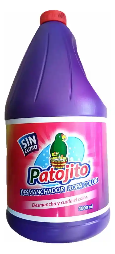 Patojito Desmanchador Ropa Color