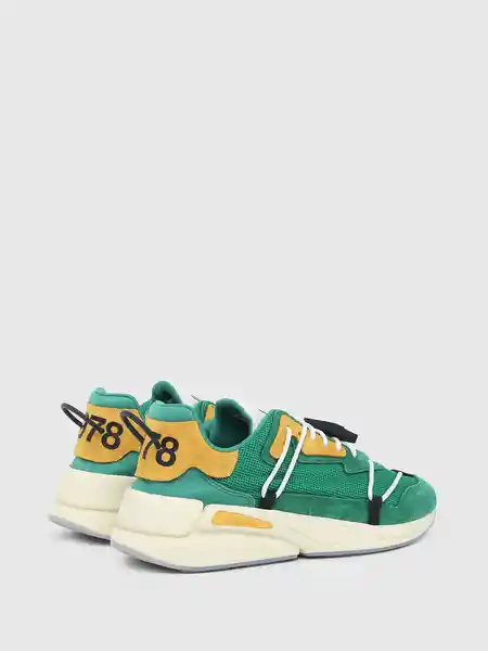 Diesel Tenis S-Serendipity Lace Verde/Amarillo Talla 8