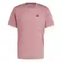 Adidas Camiseta Tr-es Stretch Para Hombre Rojo Talla L