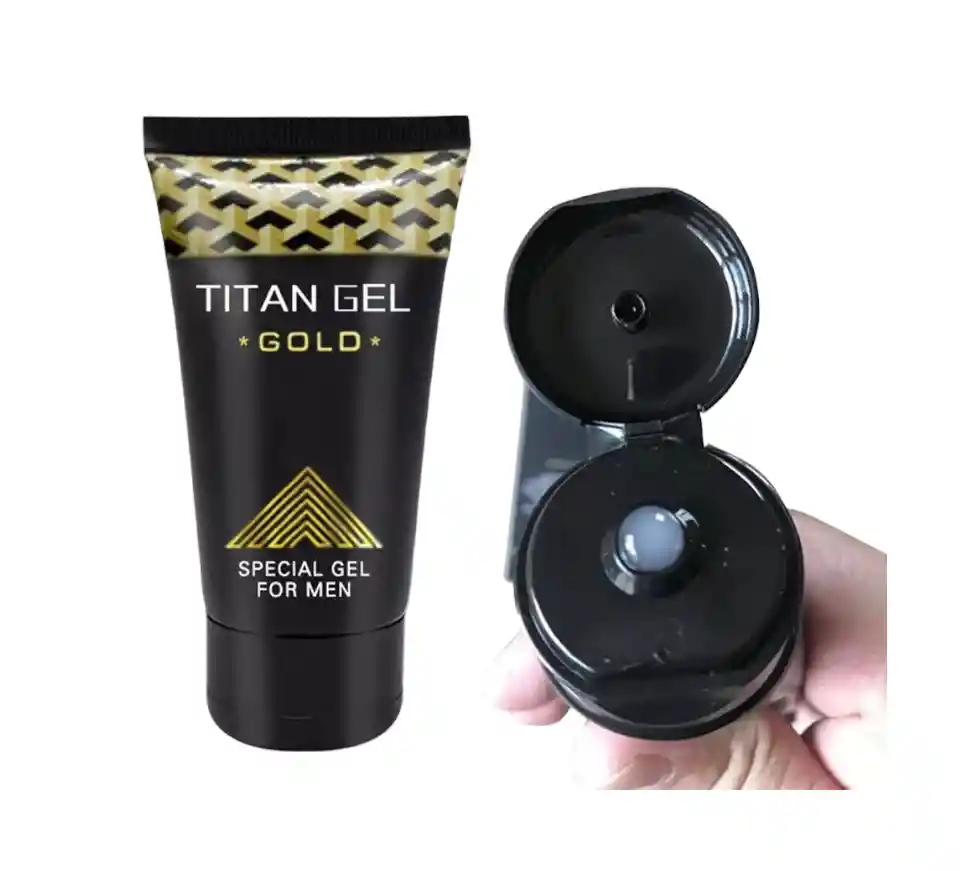 Alargador Y Engrosador De Pene Titan Gel Gold 100% Original