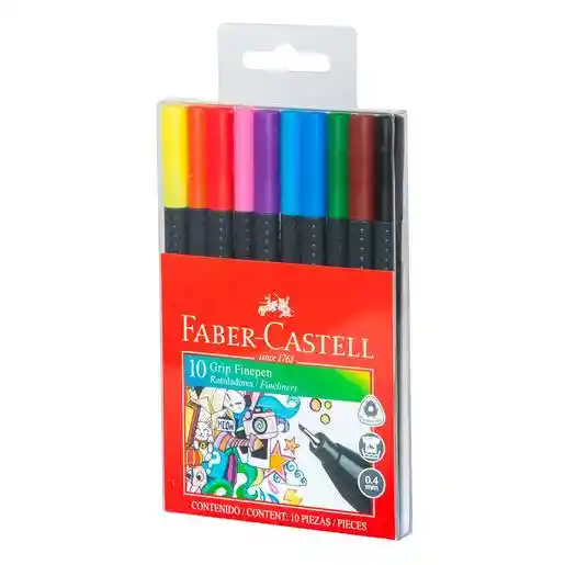 Faber Castell Rotuladores con Micropunta Grip Finepen