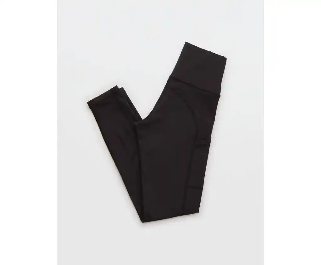 Leggings Negro Talla Sm Reg Aerie American Eagle