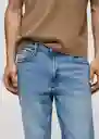 Jean Ben Tejano Medio Talla 42 Hombre Mango