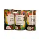 Roland Pack de Crema de Coco 3 Und