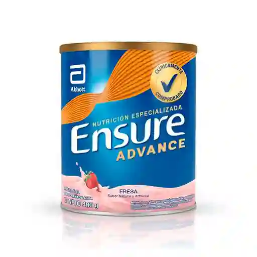 Ensure Alimento en Polvo Advance Sabor a Fresa 
