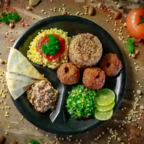 Mixto Oriente Medio Vegetariano
