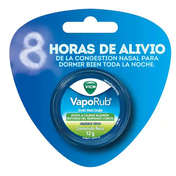 Ungüento Vick Vaporub Lata Con 12 g