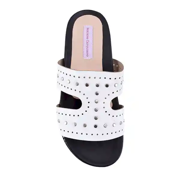 Sandalias Plataforma Pia Blanco Talla 40