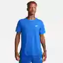 Nike Camiseta Nsclub Tee Hombre Azul M