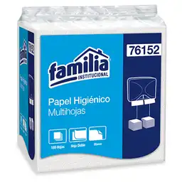 Familia Papel Higiénico Multihojas Blanco Doble Hoja 180 Hojas