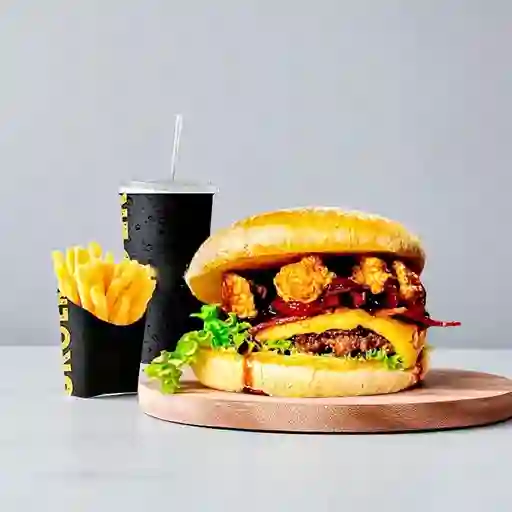 Combo Hamburguesa Chicharrón