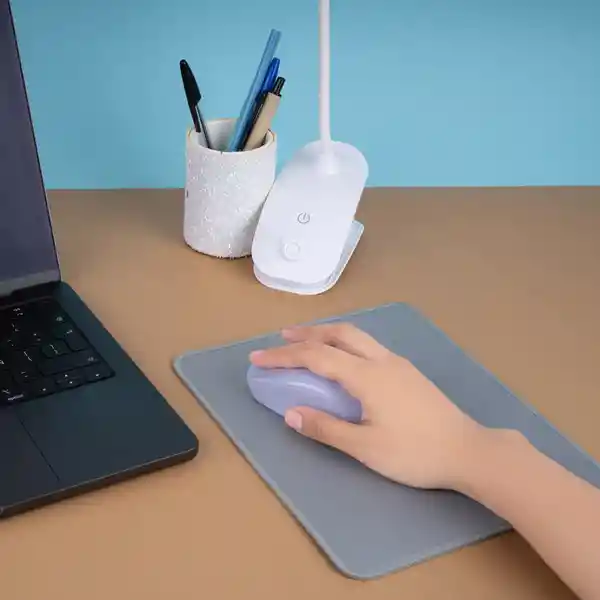 Mouse Inalámbrico Life is For Fun Morado Lw13Mc Miniso